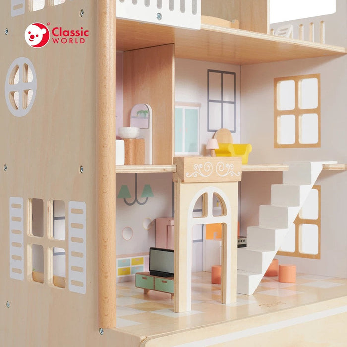 Classic World Happy Villa Dollhouse