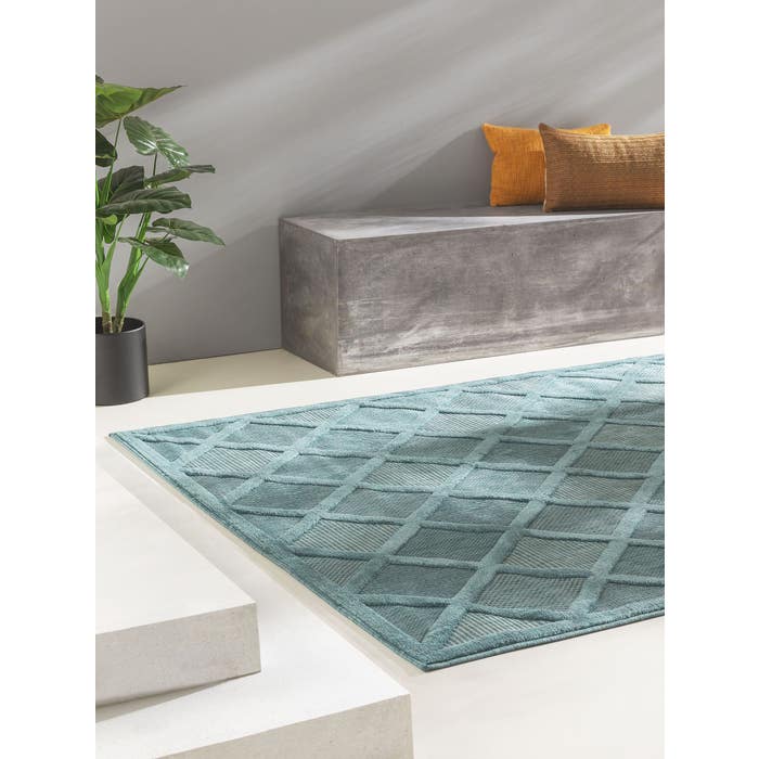 In - & Outdoor Rug Bonte Turquoise