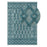 In - & Outdoor Rug Bonte Turquoise 5