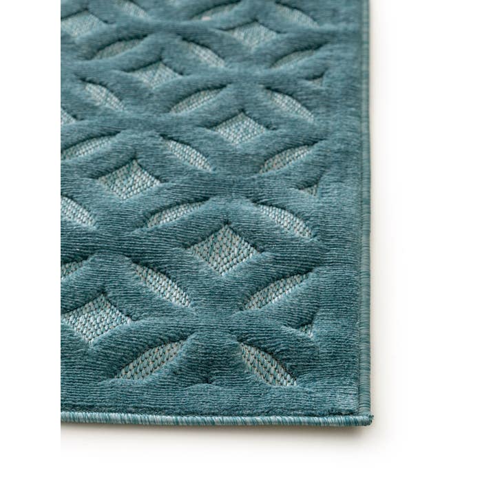 In - & Outdoor Rug Bonte Turquoise 4