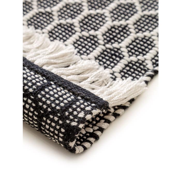 In & Outdoor Rug Mimpi White/Black