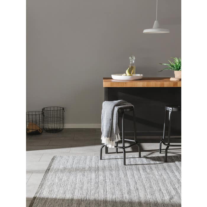 Rug Made From Recycled Material Rio Grey