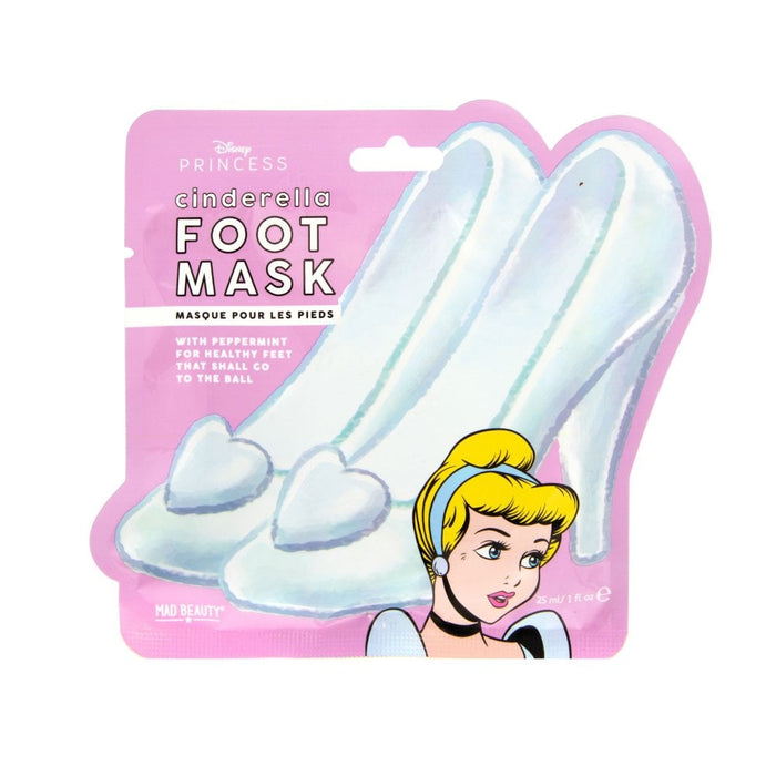 Mad Beauty Foot Mask Cinderella Princess - Μάσκα Ποδιών Cinderella