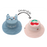 FlapJackKids Καπέλο Διπλής Όψης UPF 50+ –  Cat/Cherry (Cotton)