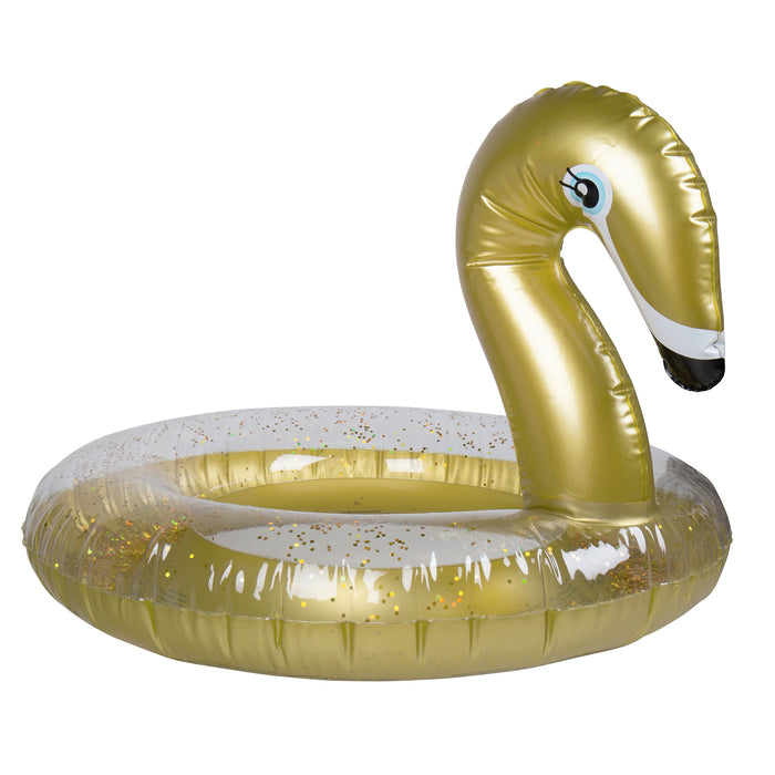 Swim Essentials: Σωσίβιο 70εκ.  3+ ετών Gold Swan Glitter