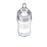 Lovi Diamond Γυάλινο Μπιμπερό με Θηλή Σιλικόνης Baby Shower 250ml 3m+