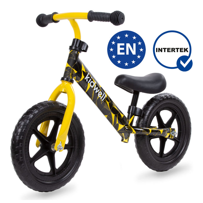 KidWell Παιδικό Ποδήλατο Ισορροπίας - Rebel Yellow