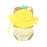 Zoocchini Σετ Μαγιό και Καπέλο UPF50+ Pineapple