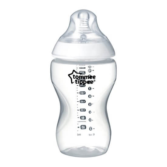 Tommee Tippee Closer To Nature Πλαστικό Μπιμπερό 340ml - Μέτρια Ροή 3Μ+