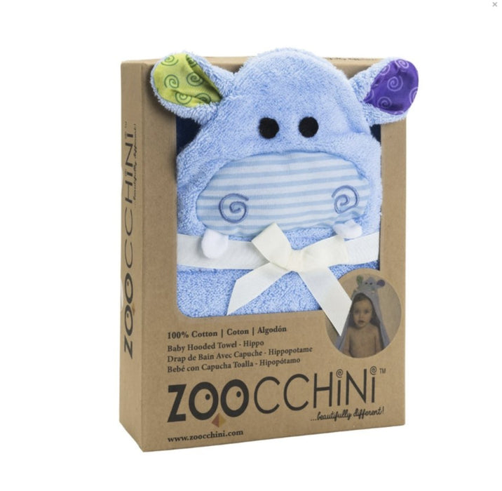 Zoocchini Βρεφική Πετσέτα Hippo