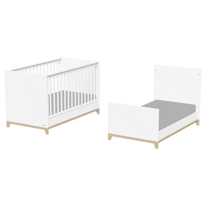 Casababy Βρεφικό Κρεβάτι Μετατρεπόμενο Σε Παιδικό Zoom