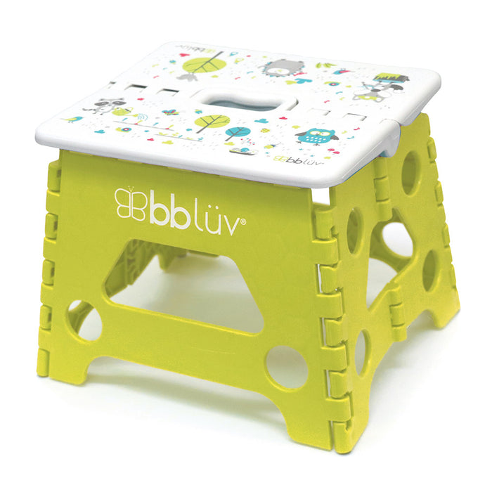 Bbluv Step – Αναδιπλούμενο Σκαλάκι Lime