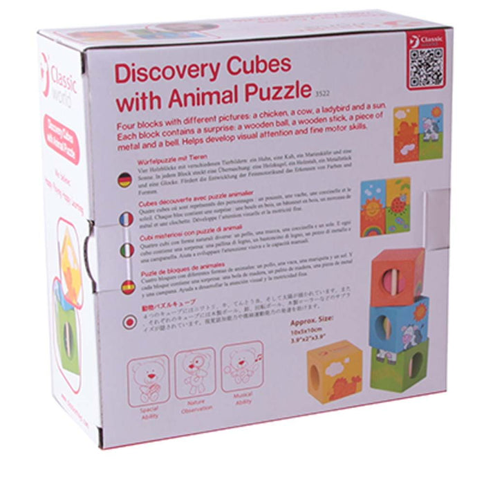 Classic World Discovery Cubes Με Ζωάκια