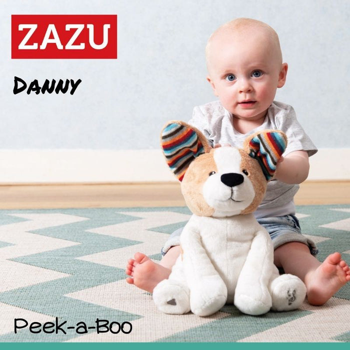 Zazu Danny Μουσικό Σκυλάκι με Κουνιστά Αυτάκια Peek-A-Boo