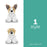 Zazu Danny Μουσικό Σκυλάκι με Κουνιστά Αυτάκια Peek-A-Boo
