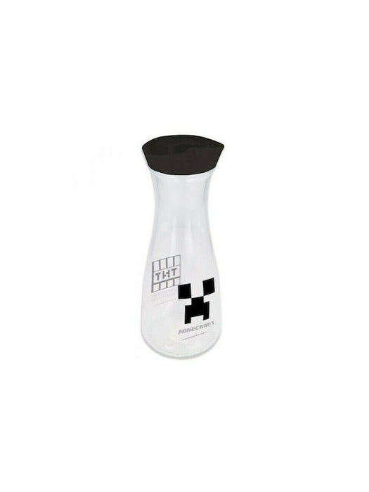 Stor Minecraft Young Adult Μπουκάλι Νερού Γυάλινο με Βιδωτό Καπάκι Διάφανο 1000ml