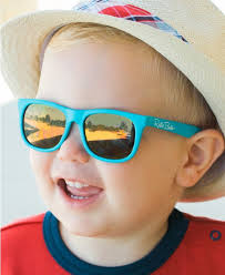 Γυαλιά ηλίου Surf Toddler 2-4 ετών Neon Green Wayfarer