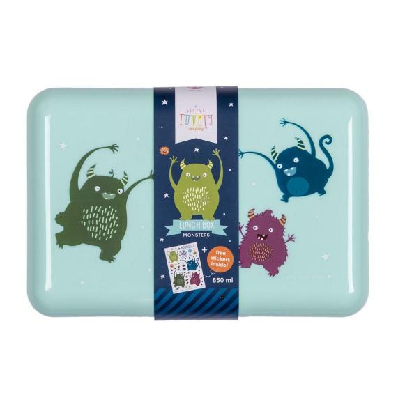 Little Lovely Company Δοχείο Φαγητού - Lunch Box Monsters
