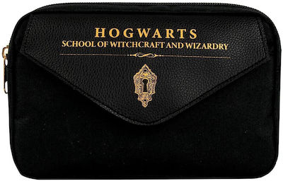 Multi Pocket Pencil Case Κασετίνα με 2 Θήκες- Hogwarts Shield