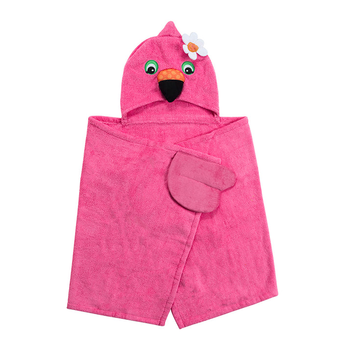 Zoocchini Παιδική Πετσέτα Franny the Flamingo